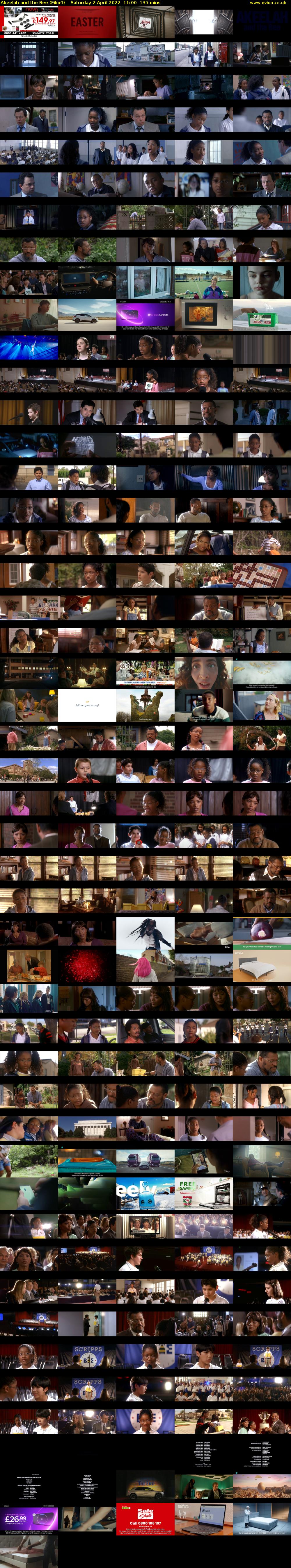 Akeelah and the Bee (Film4) Saturday 2 April 2022 11:00 - 13:15