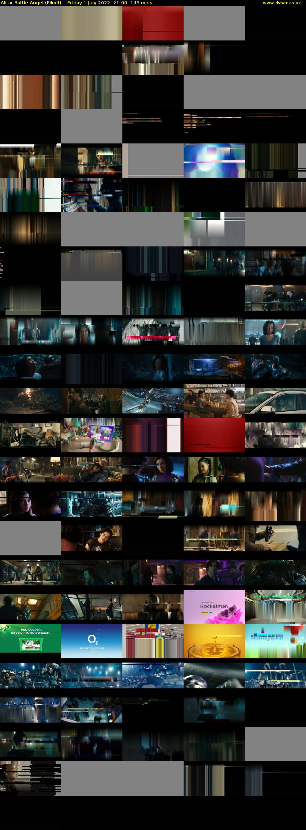 Alita: Battle Angel (Film4) Friday 1 July 2022 21:00 - 23:25