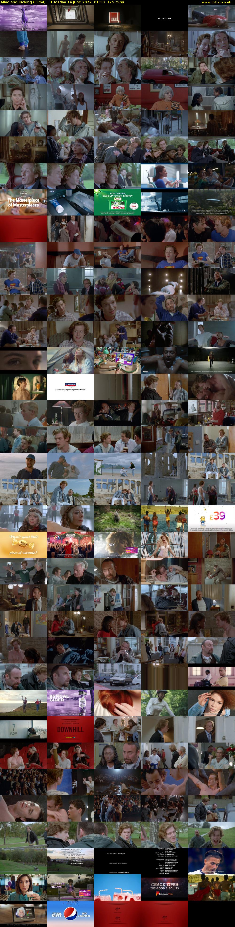 Alive and Kicking (Film4) Tuesday 14 June 2022 01:30 - 03:35