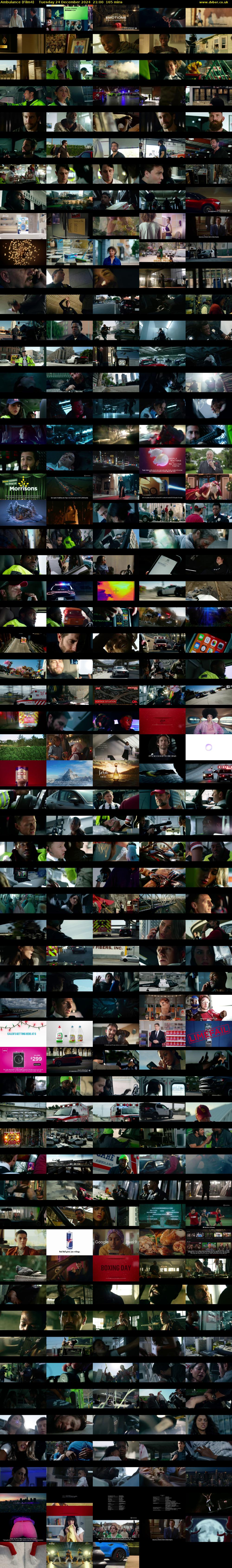 Ambulance (Film4) Tuesday 24 December 2024 21:00 - 23:45