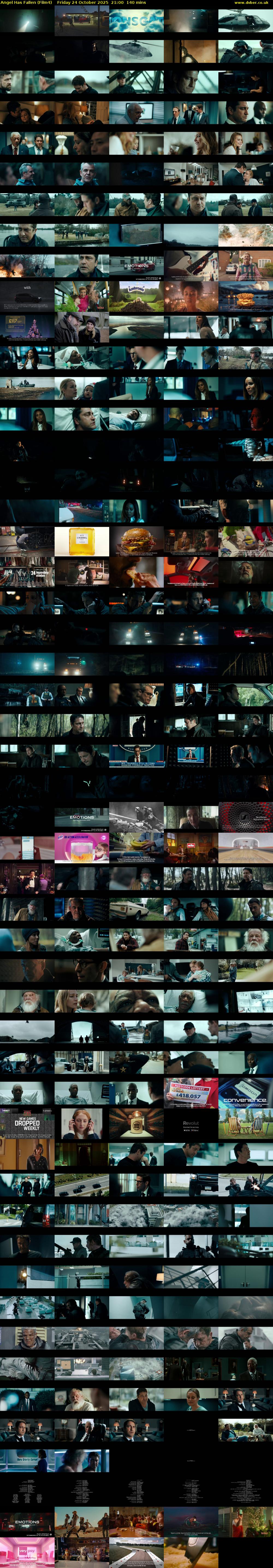 Angel Has Fallen (Film4) Friday 24 October 2025 21:00 - 23:20