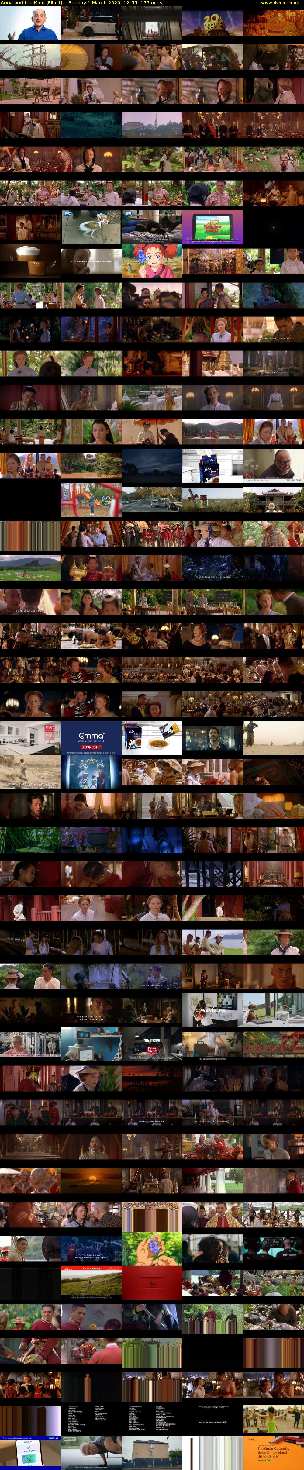 Anna and the King (Film4) Sunday 1 March 2020 12:55 - 15:50