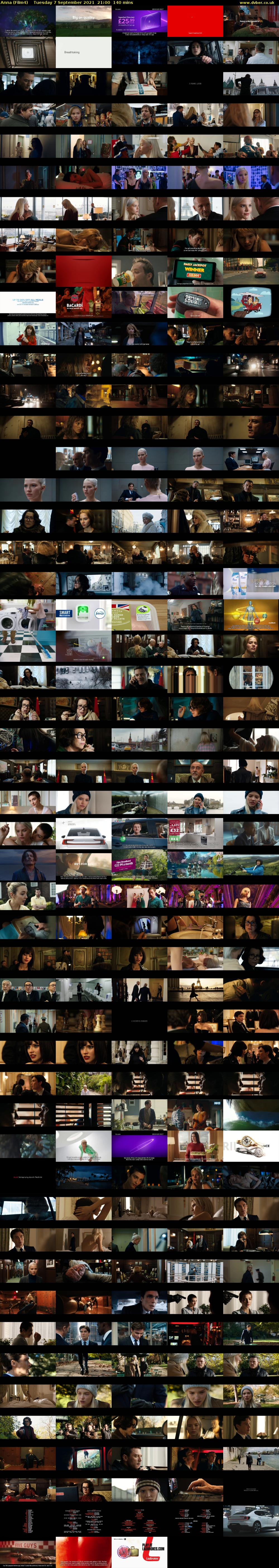 Anna (Film4) Tuesday 7 September 2021 21:00 - 23:20