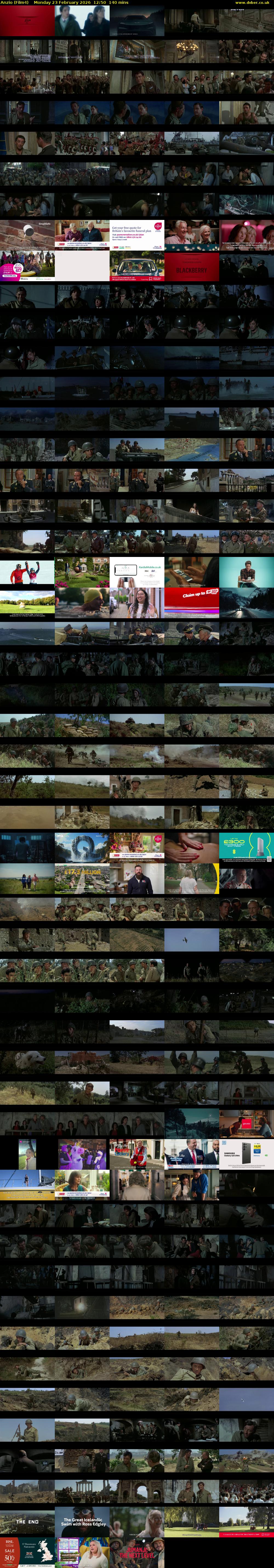 Anzio (Film4) Monday 23 February 2026 12:50 - 15:10