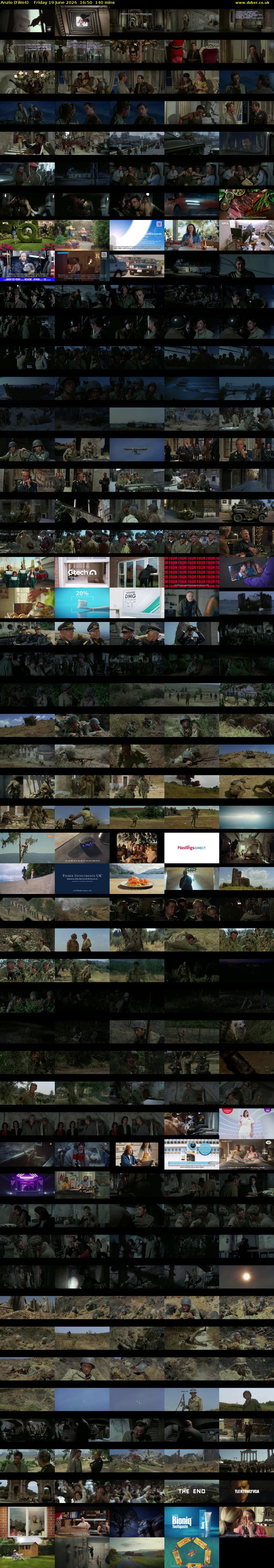 Anzio (Film4) Friday 19 June 2026 16:50 - 19:10