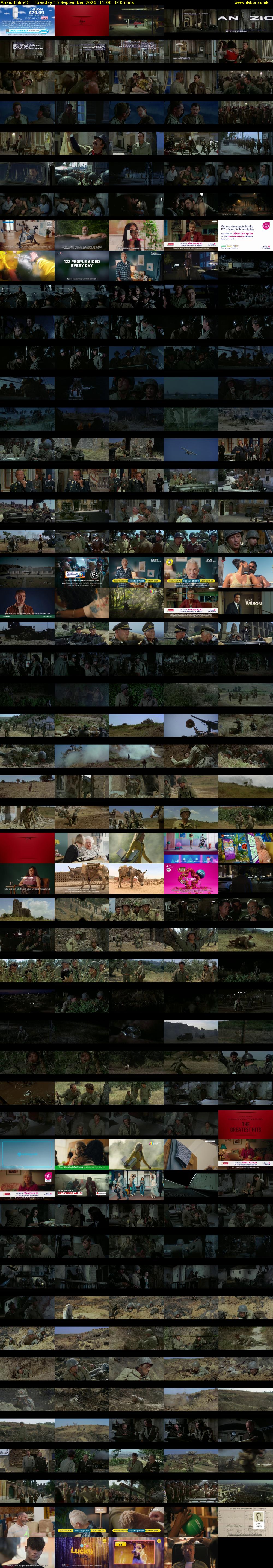 Anzio (Film4) Tuesday 15 September 2026 11:00 - 13:20
