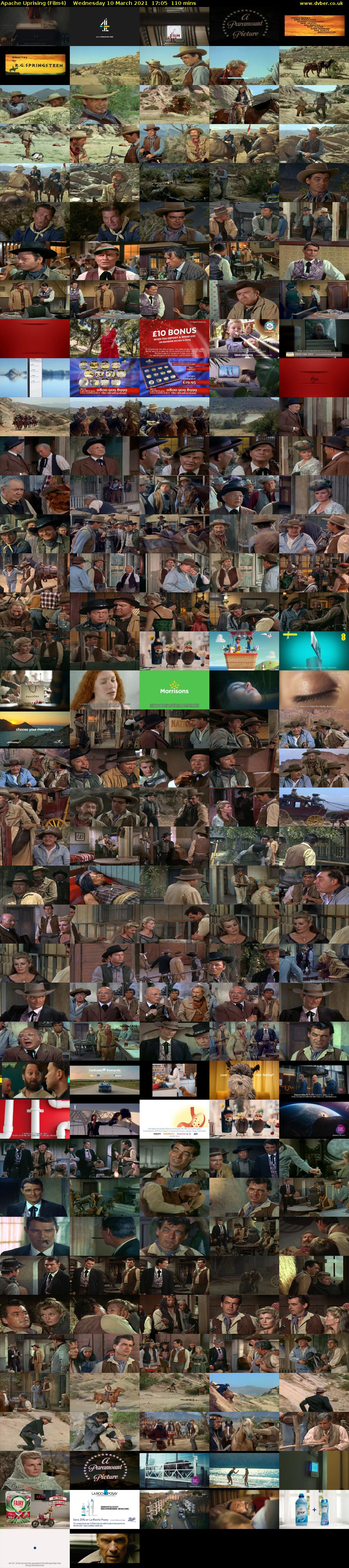 Apache Uprising (Film4) Wednesday 10 March 2021 17:05 - 18:55