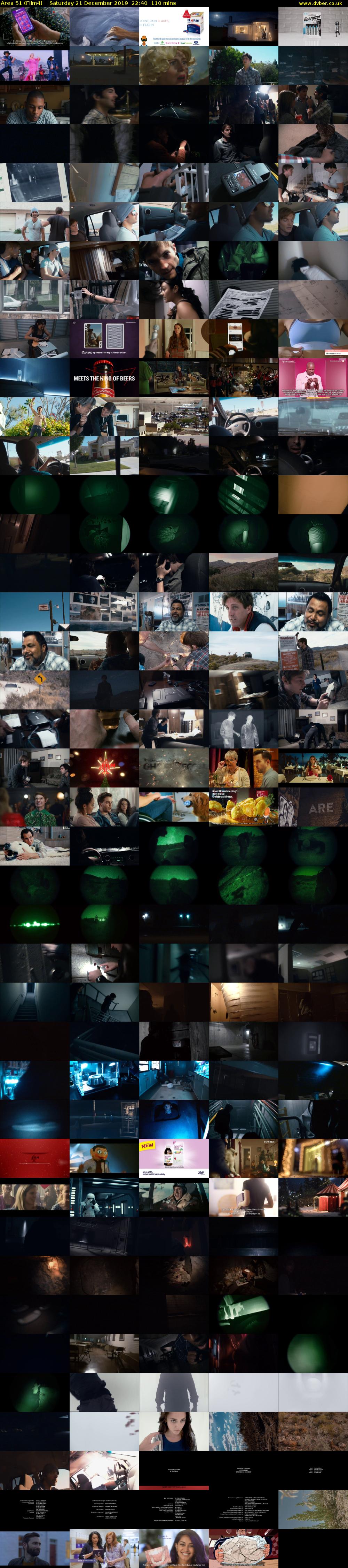 Area 51 (Film4) Saturday 21 December 2019 22:40 - 00:30
