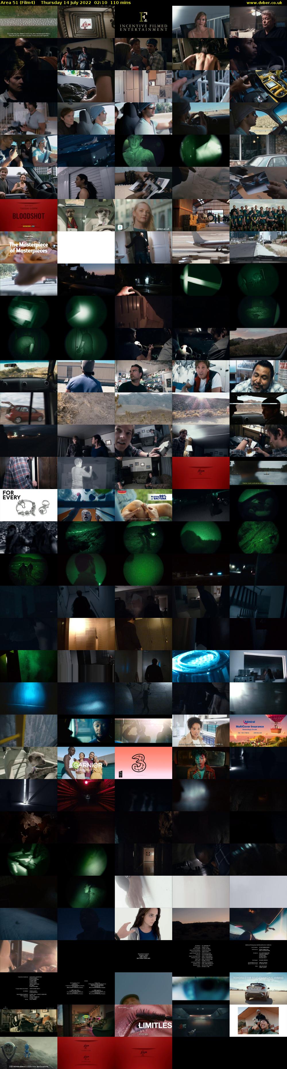 Area 51 (Film4) Thursday 14 July 2022 02:10 - 04:00