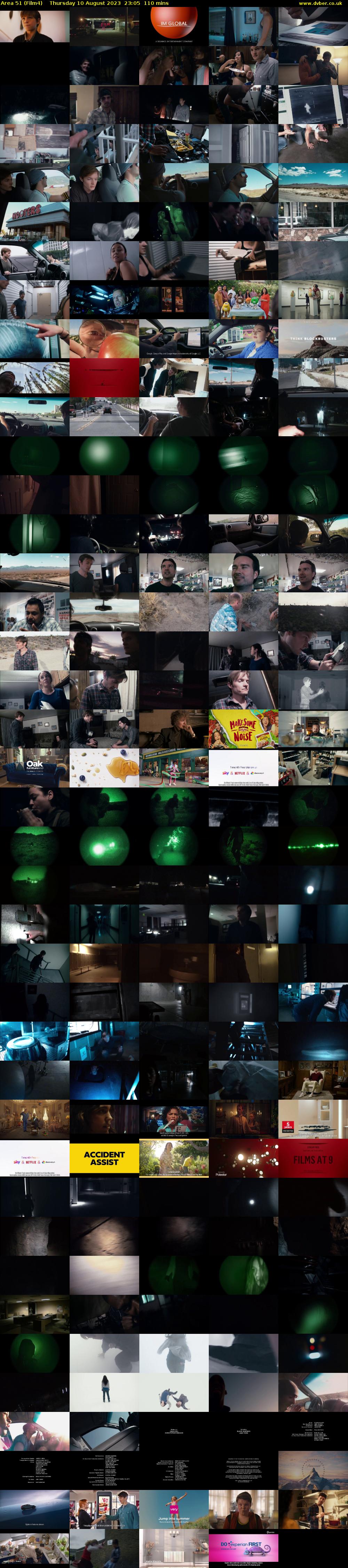 Area 51 (Film4) Thursday 10 August 2023 23:05 - 00:55