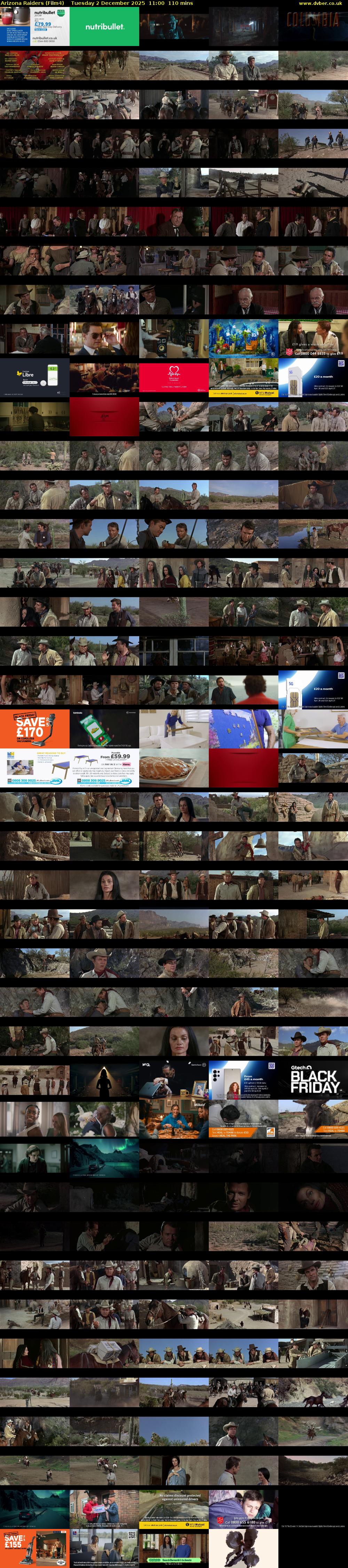 Arizona Raiders (Film4) Tuesday 2 December 2025 11:00 - 12:50