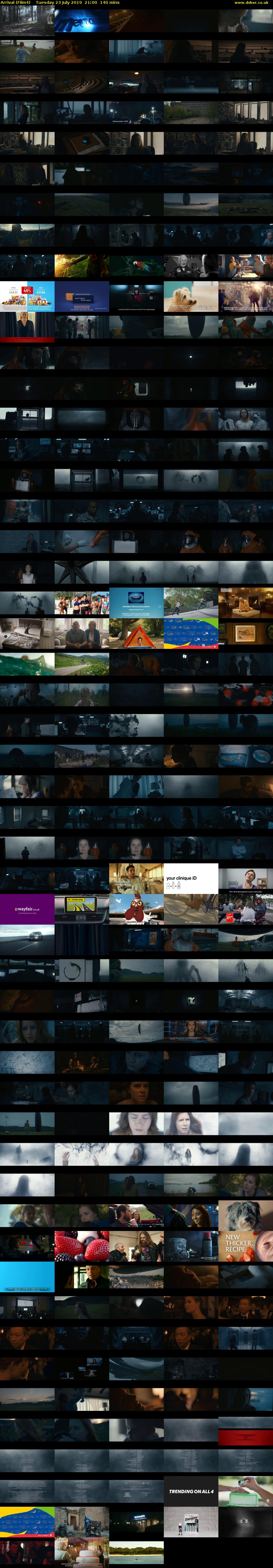Arrival (Film4) Tuesday 23 July 2019 21:00 - 23:20