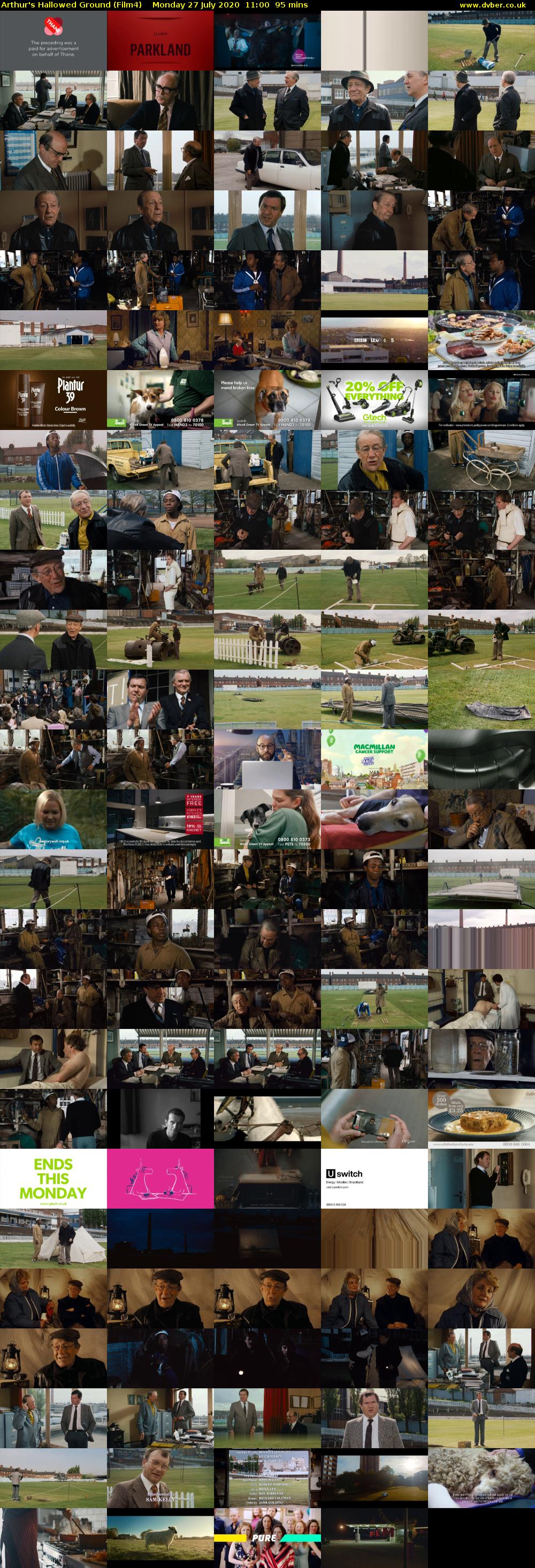 Arthur's Hallowed Ground (Film4) Monday 27 July 2020 11:00 - 12:35
