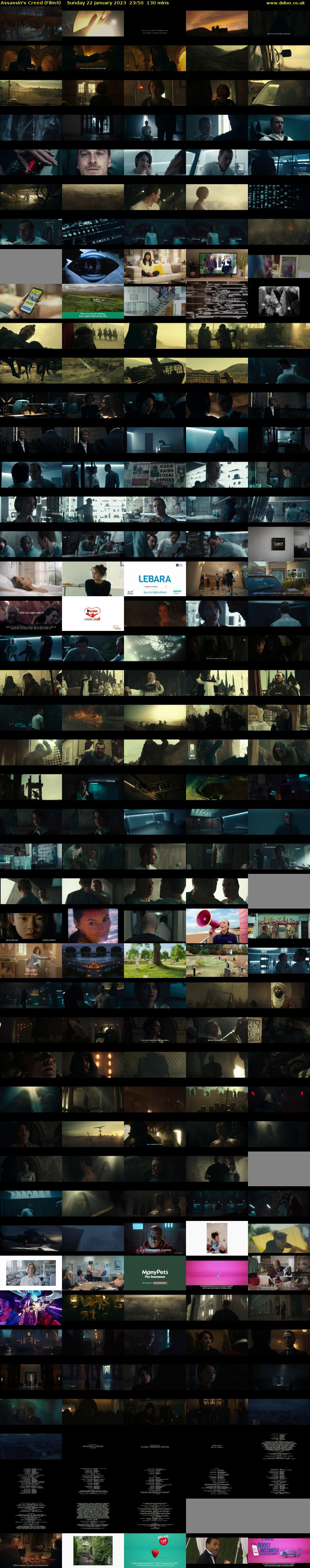 Assassin's Creed (Film4) Sunday 22 January 2023 23:50 - 02:00