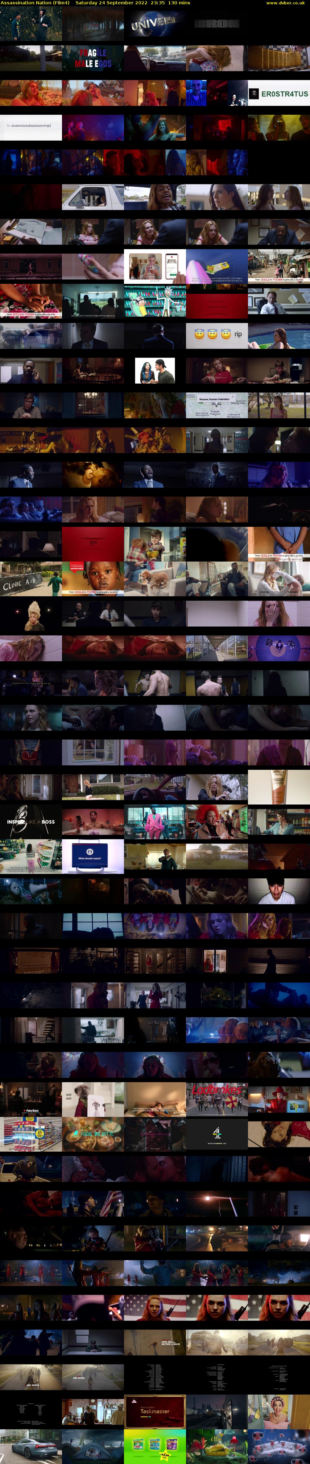 Assassination Nation (Film4) Saturday 24 September 2022 23:35 - 01:45