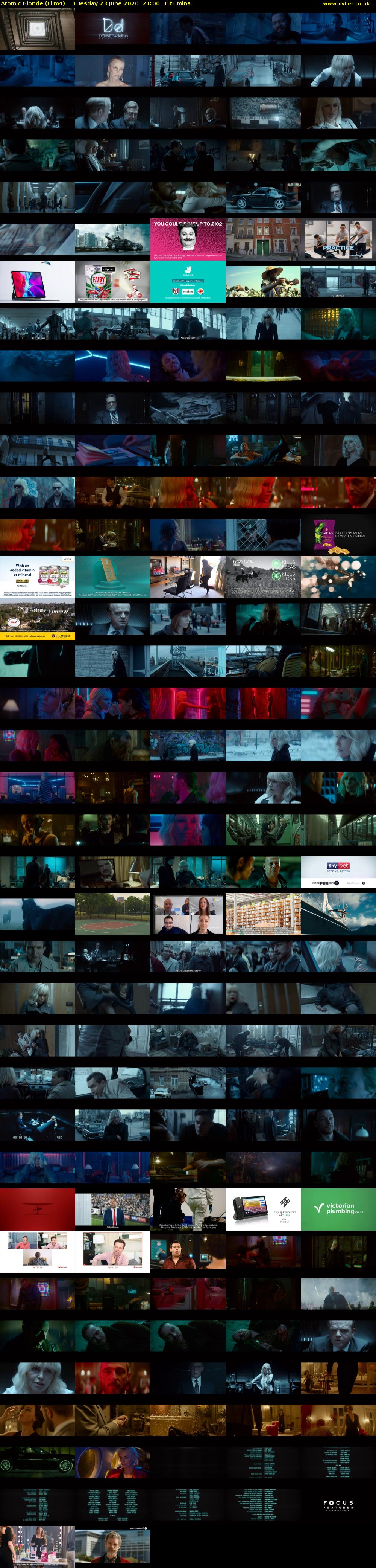Atomic Blonde (Film4) Tuesday 23 June 2020 21:00 - 23:15