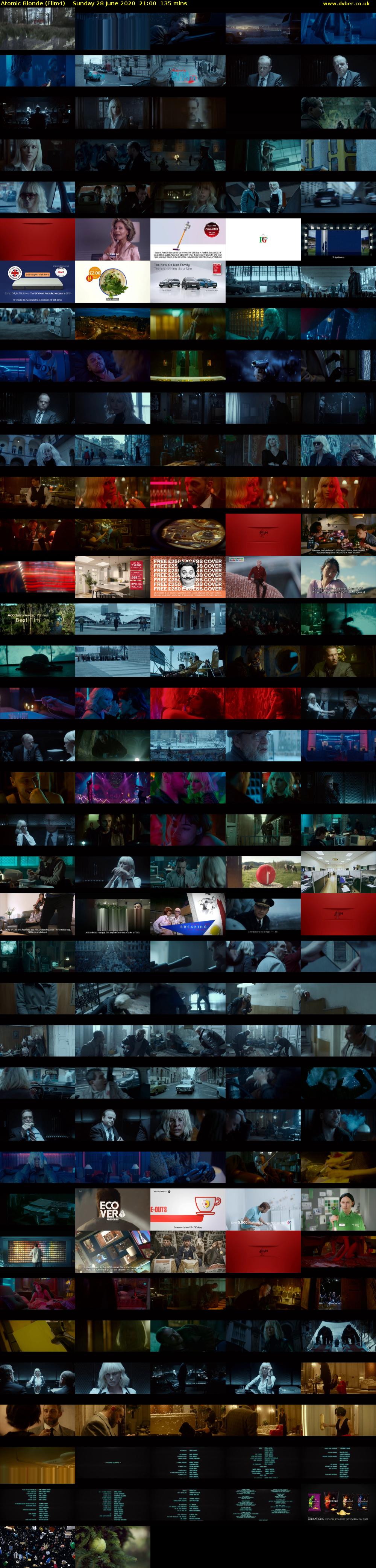 Atomic Blonde (Film4) Sunday 28 June 2020 21:00 - 23:15