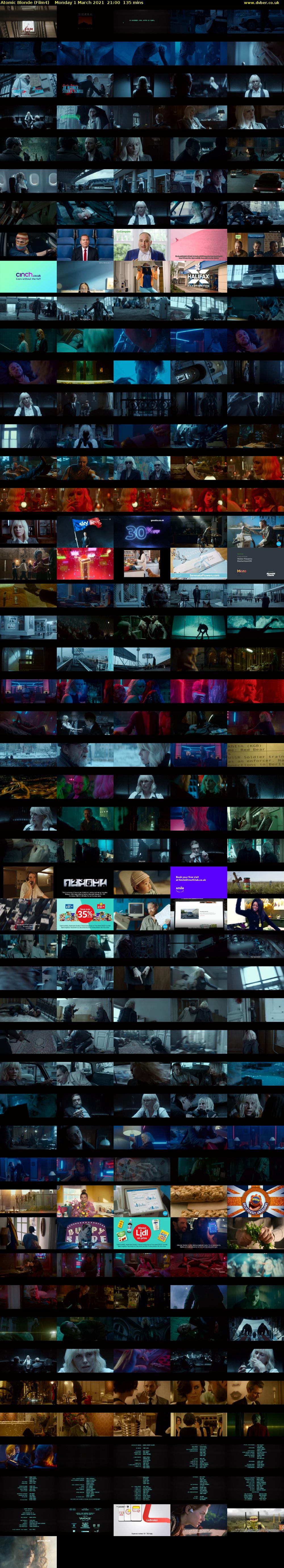 Atomic Blonde (Film4) Monday 1 March 2021 21:00 - 23:15