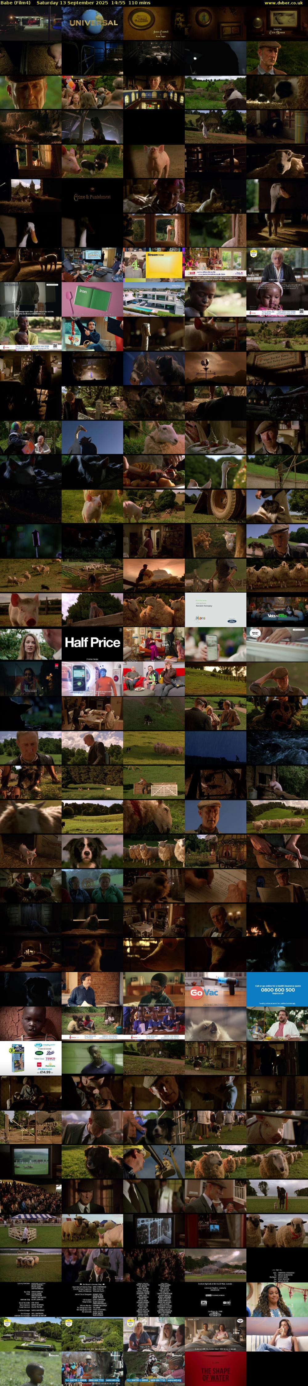 Babe (Film4) Saturday 13 September 2025 14:55 - 16:45
