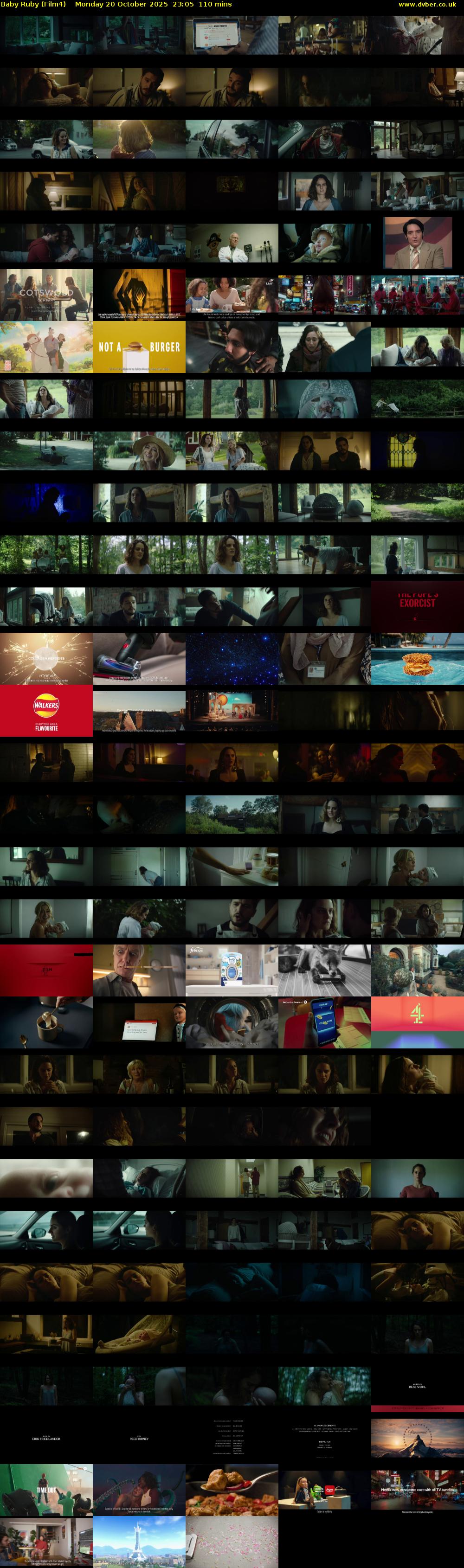 Baby Ruby (Film4) Monday 20 October 2025 23:05 - 00:55