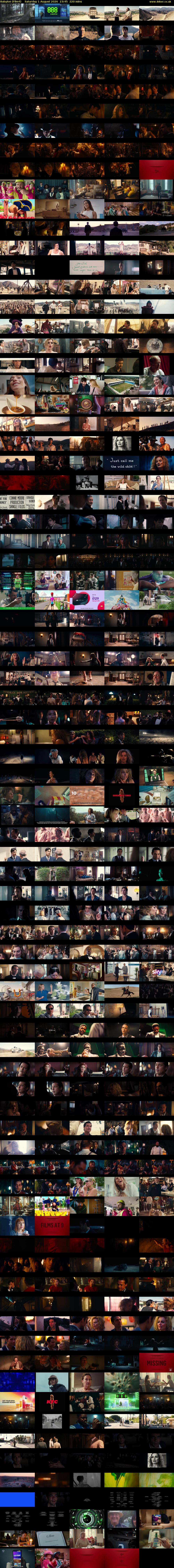 Babylon (Film4) Saturday 1 August 2026 23:45 - 03:25