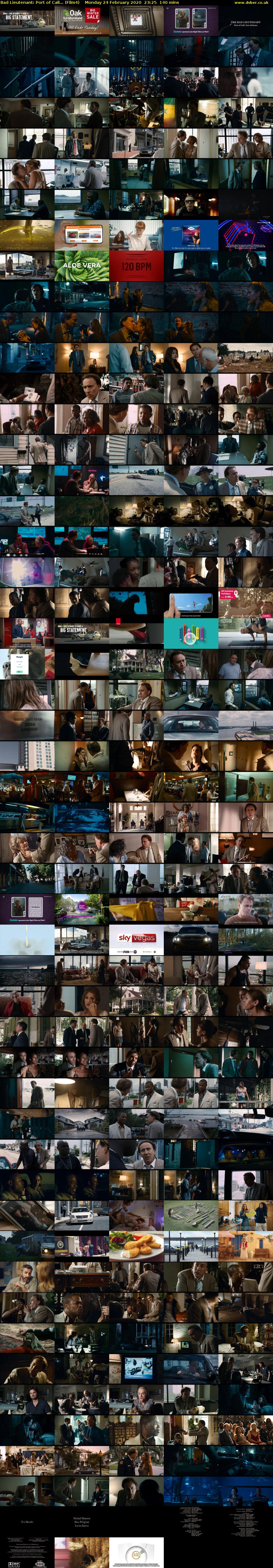 Bad Lieutenant: Port of Call... (Film4) Monday 24 February 2020 23:25 - 01:45