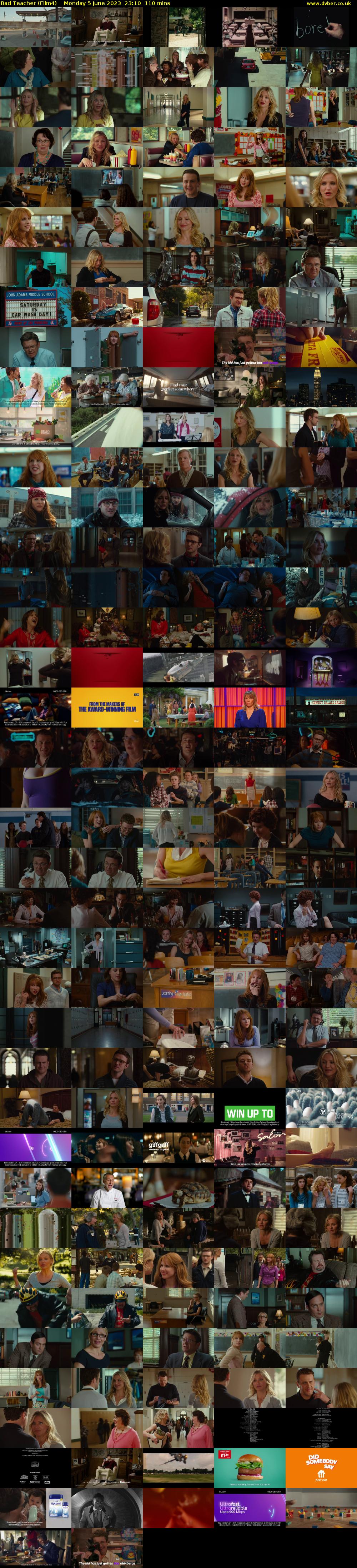 Bad Teacher (Film4) Monday 5 June 2023 23:10 - 01:00