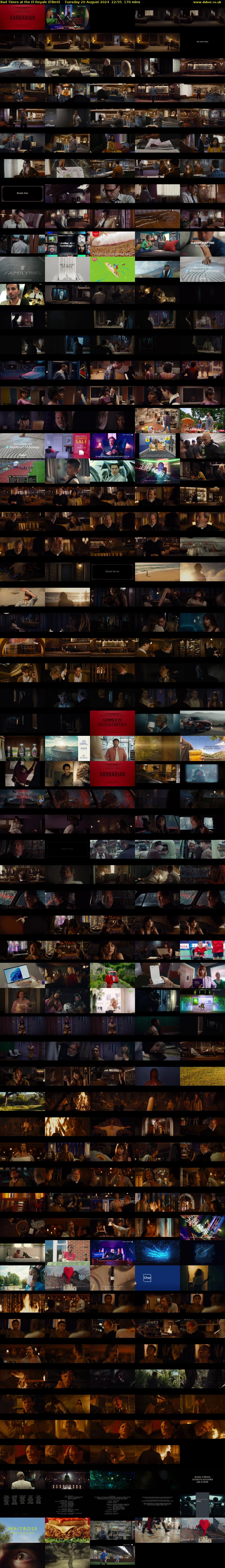 Bad Times at the El Royale (Film4) Tuesday 20 August 2024 22:55 - 01:45