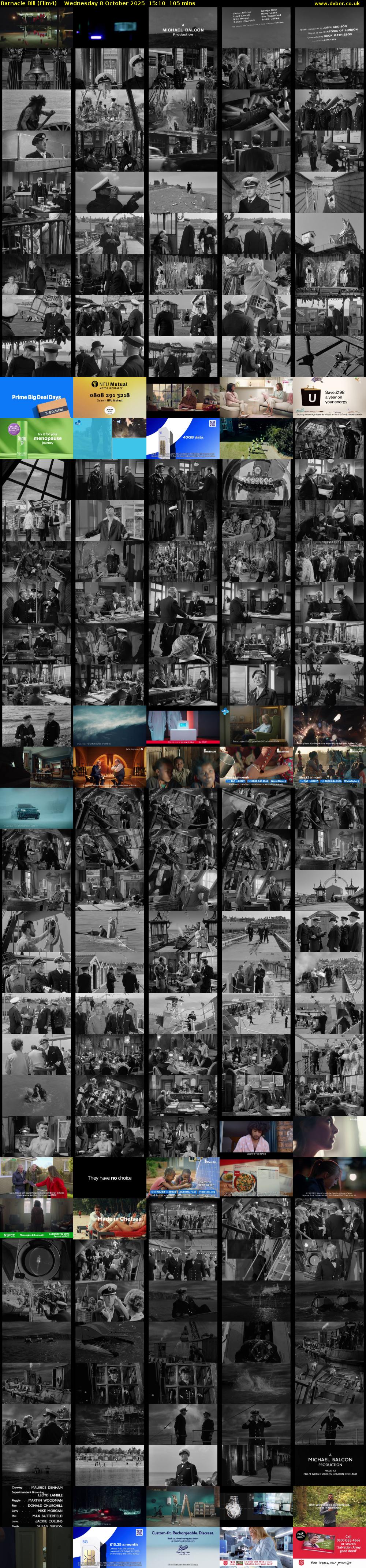 Barnacle Bill (Film4) Wednesday 8 October 2025 15:10 - 16:55