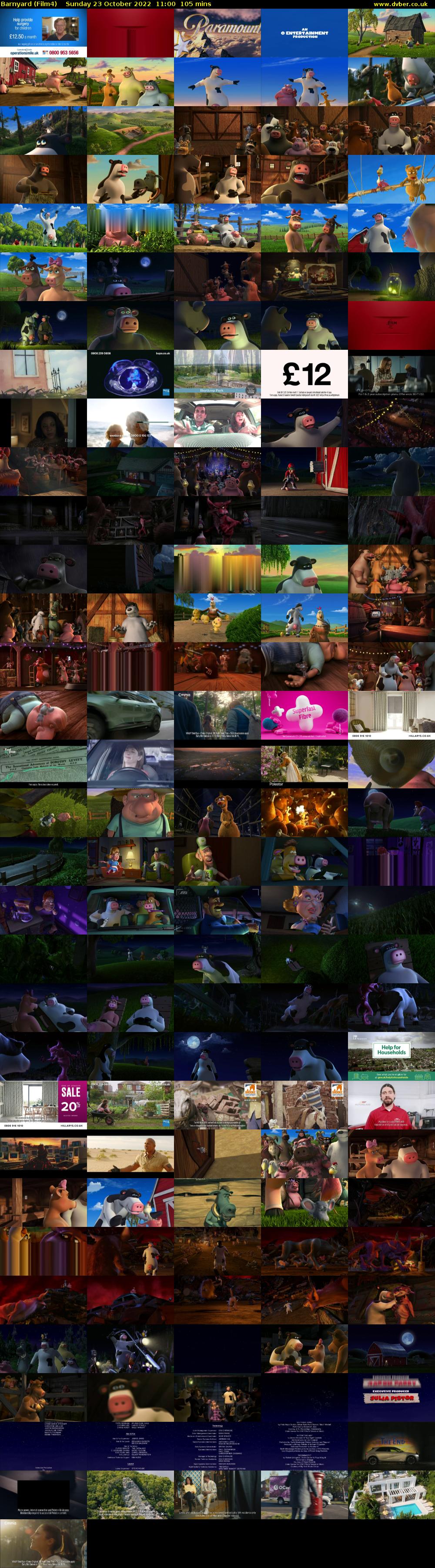 Barnyard (Film4) Sunday 23 October 2022 11:00 - 12:45