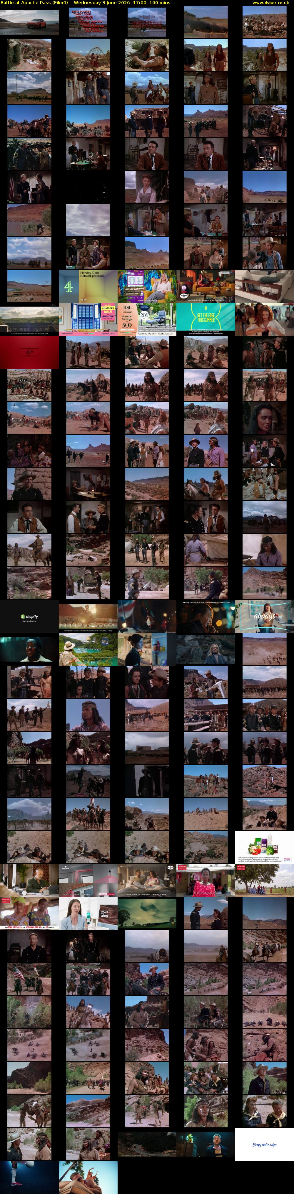 Battle at Apache Pass (Film4) Wednesday 3 June 2026 17:00 - 18:40