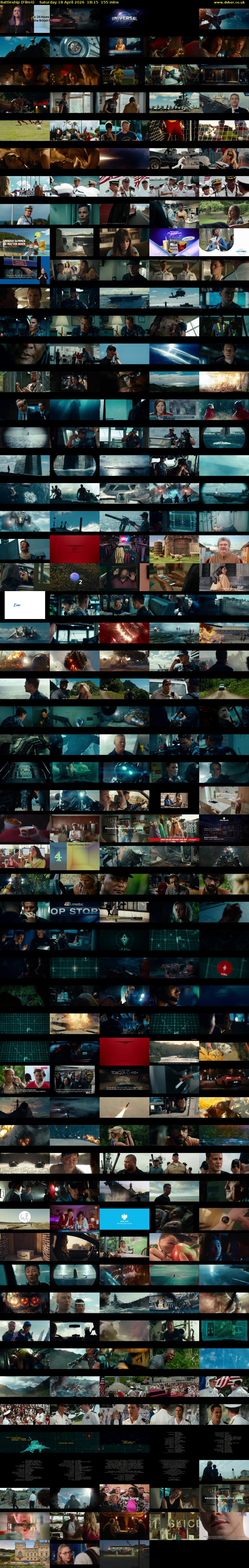 Battleship (Film4) Saturday 18 April 2026 18:15 - 20:50