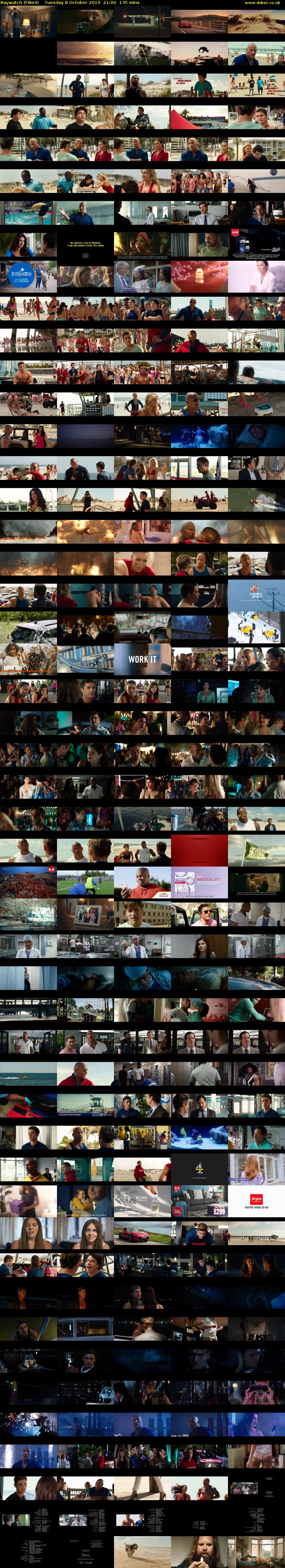 Baywatch (Film4) Tuesday 8 October 2019 21:00 - 23:15