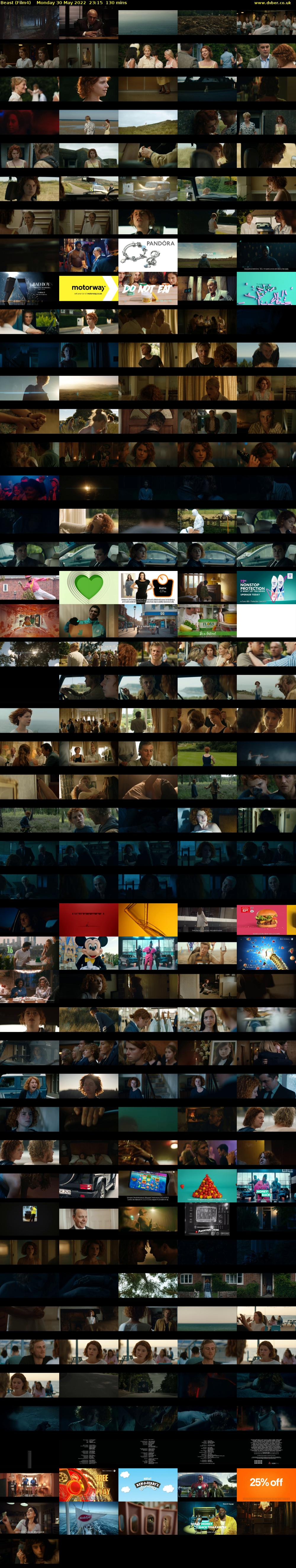 Beast (Film4) Monday 30 May 2022 23:15 - 01:25