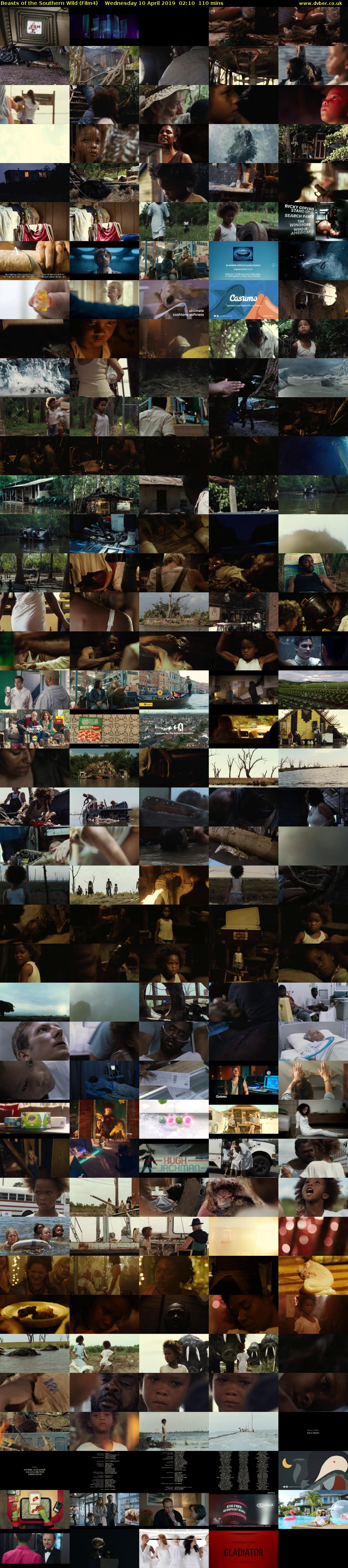 Beasts of the Southern Wild (Film4) Wednesday 10 April 2019 02:10 - 04:00