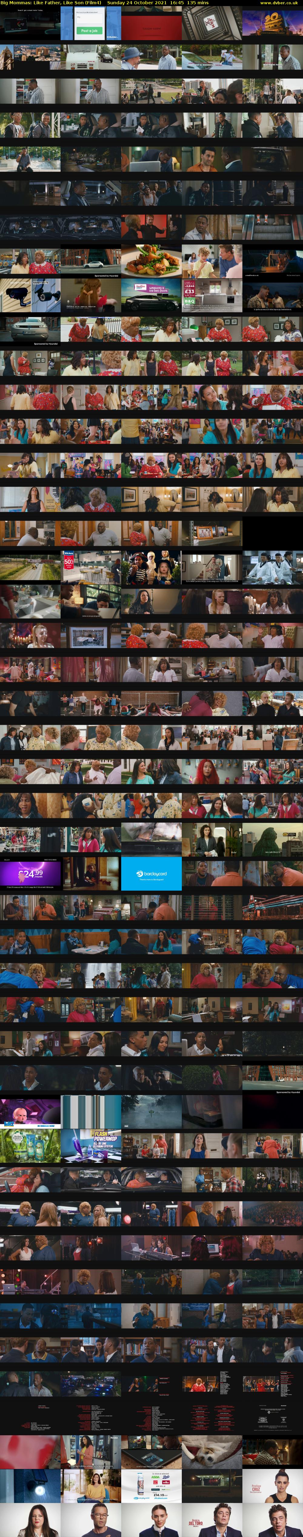 Big Mommas: Like Father, Like Son (Film4) Sunday 24 October 2021 16:45 - 19:00