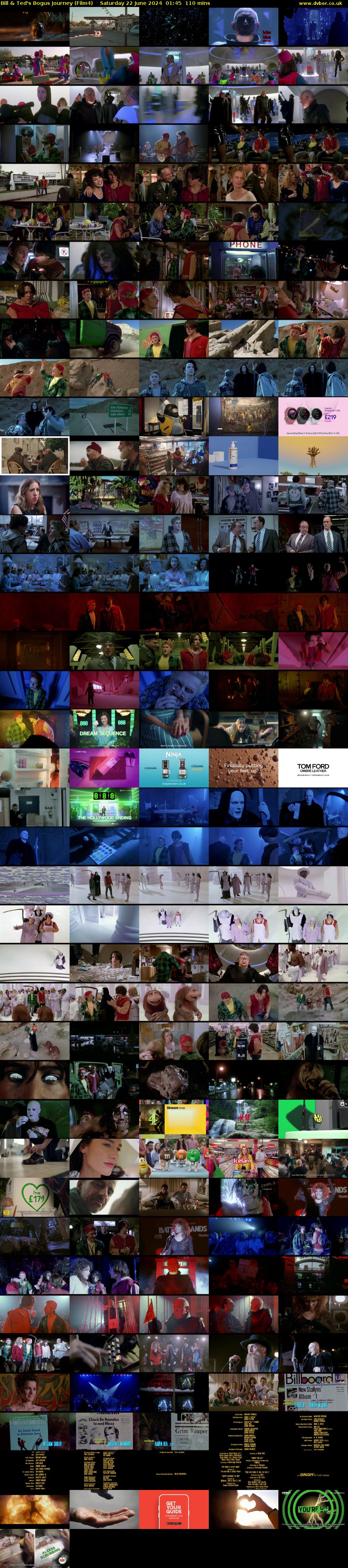 Bill & Ted's Bogus Journey (Film4) Saturday 22 June 2024 01:45 - 03:35