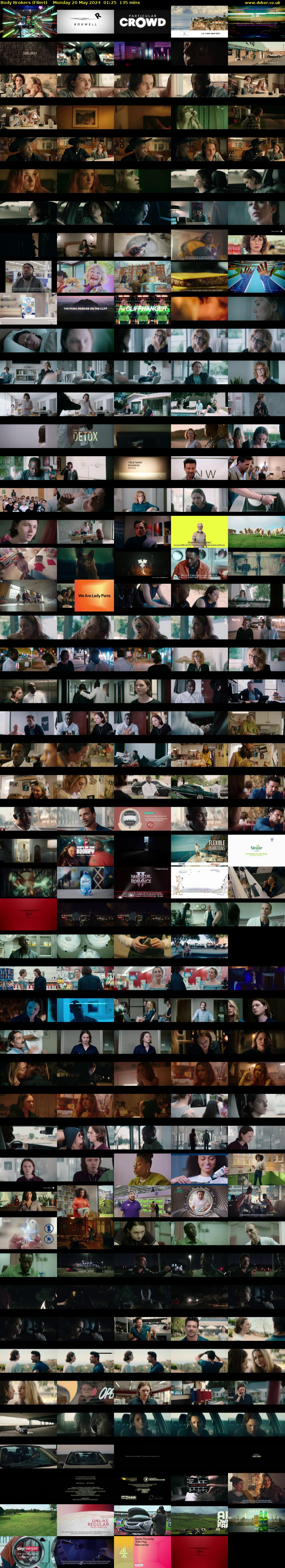 Body Brokers (Film4) Monday 20 May 2024 01:25 - 03:40
