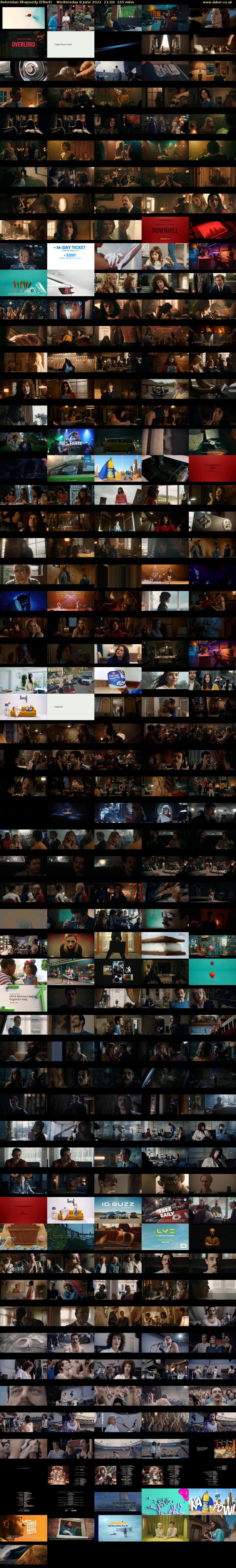 Bohemian Rhapsody (Film4) Wednesday 8 June 2022 21:00 - 23:45