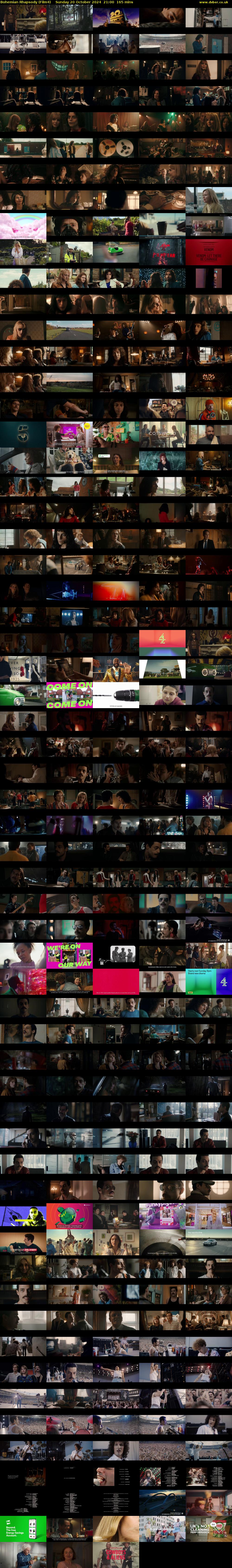 Bohemian Rhapsody (Film4) Sunday 20 October 2024 21:00 - 23:45