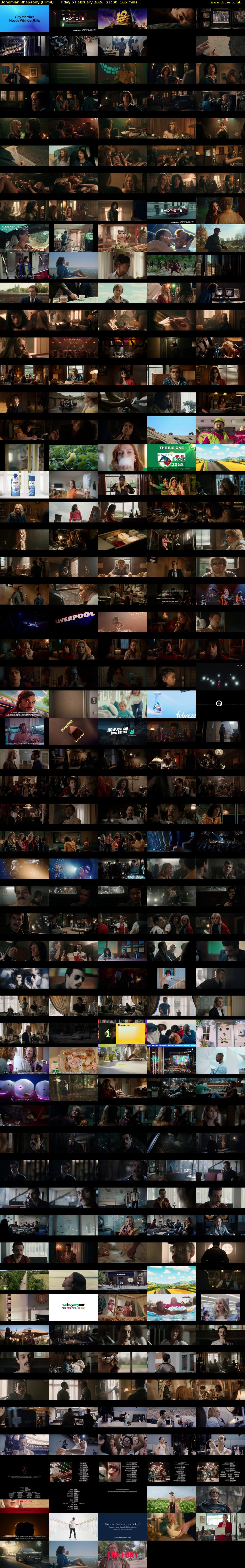 Bohemian Rhapsody (Film4) Friday 6 February 2026 21:00 - 23:45