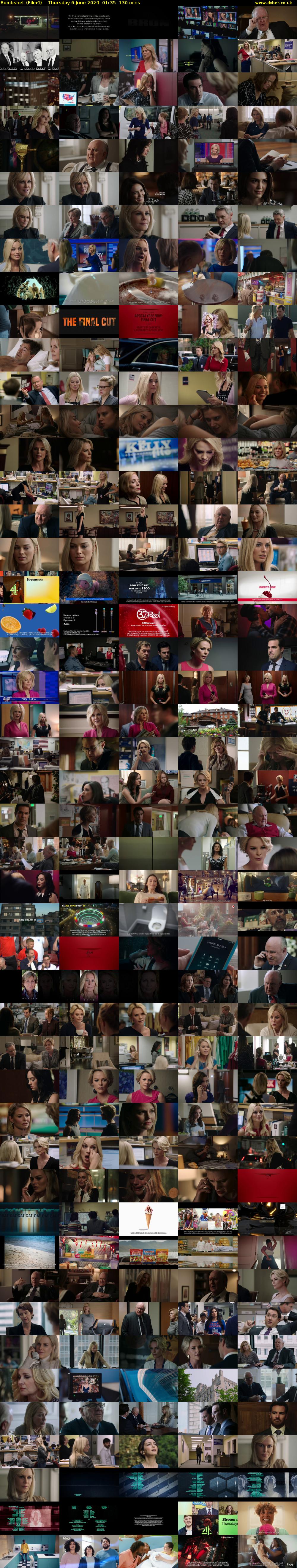 Bombshell (Film4) Thursday 6 June 2024 01:35 - 03:45