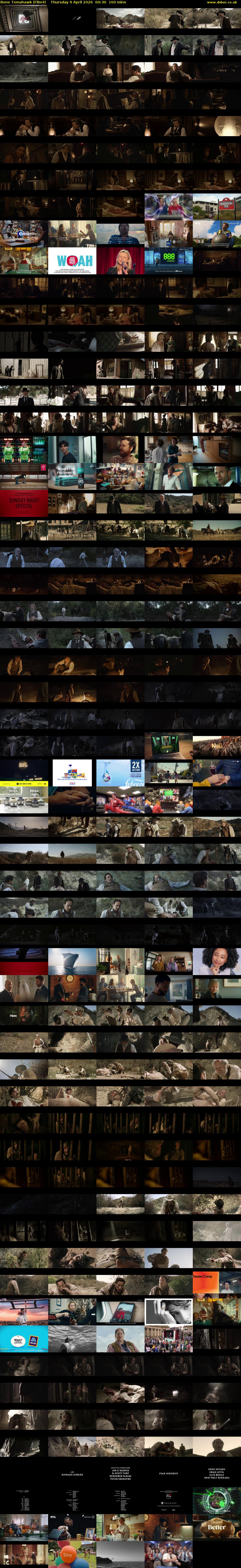 Bone Tomahawk (Film4) Thursday 9 April 2026 00:30 - 03:10