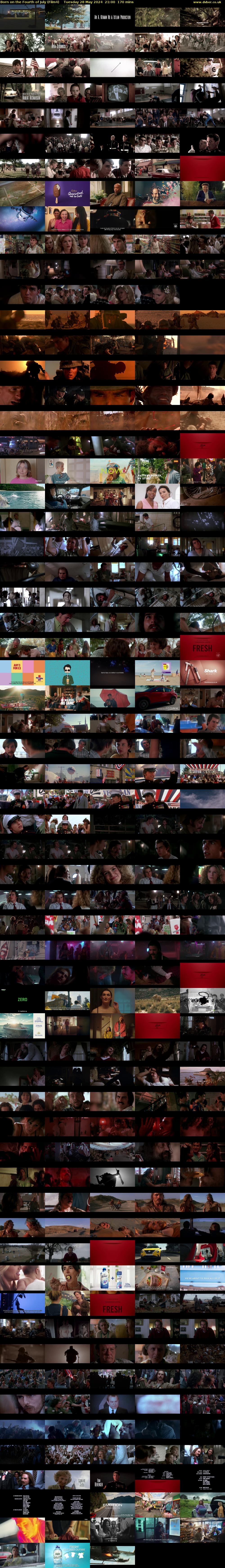 Born on the Fourth of July (Film4) Tuesday 28 May 2024 21:00 - 23:50