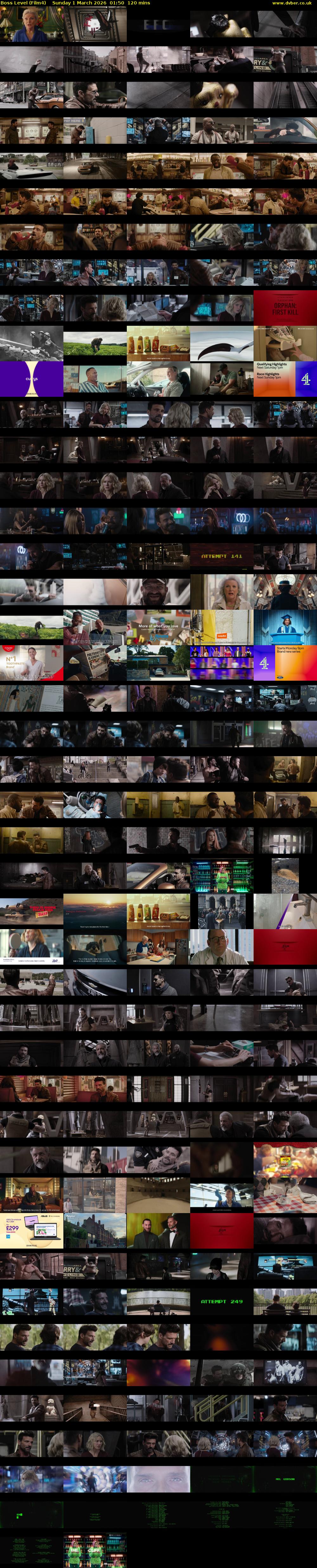 Boss Level (Film4) Sunday 1 March 2026 01:50 - 03:50