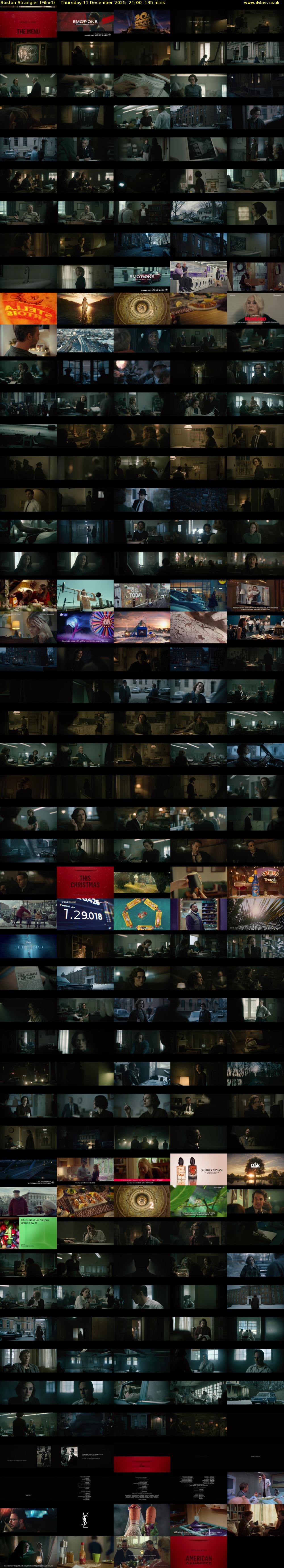 Boston Strangler (Film4) Thursday 11 December 2025 21:00 - 23:15