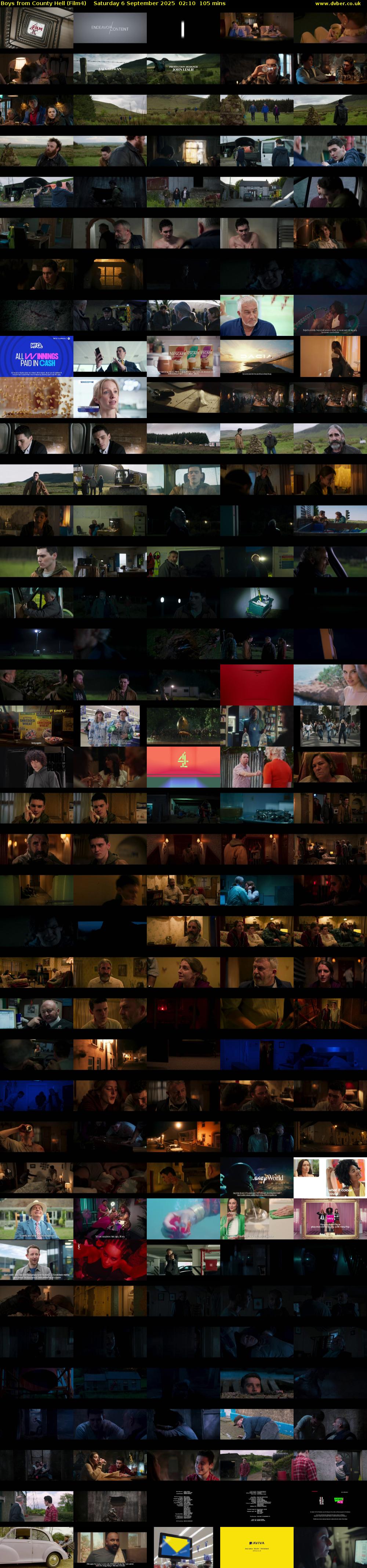 Boys from County Hell (Film4) Saturday 6 September 2025 02:10 - 03:55