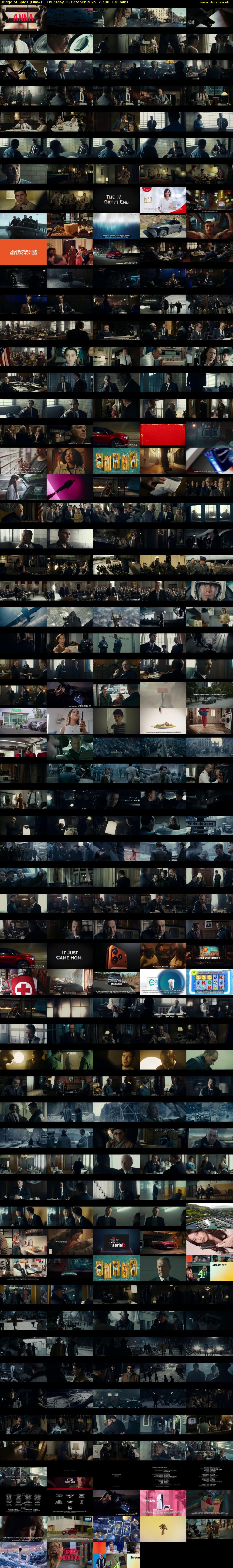 Bridge of Spies (Film4) Thursday 16 October 2025 21:00 - 23:50