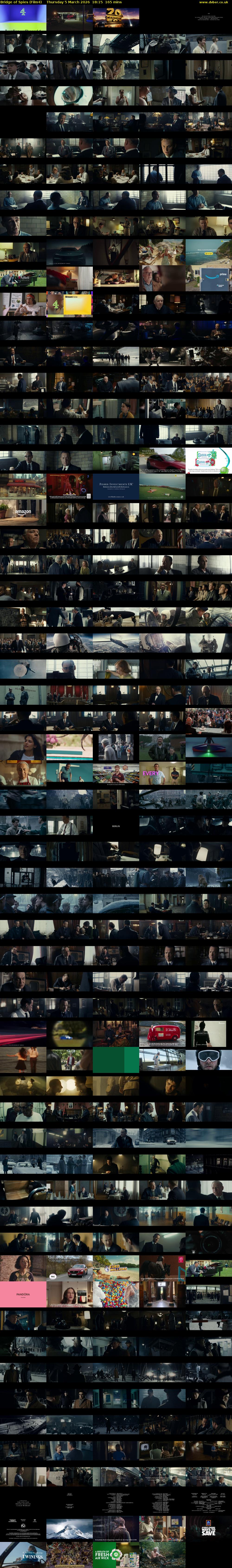 Bridge of Spies (Film4) Thursday 5 March 2026 18:15 - 21:00