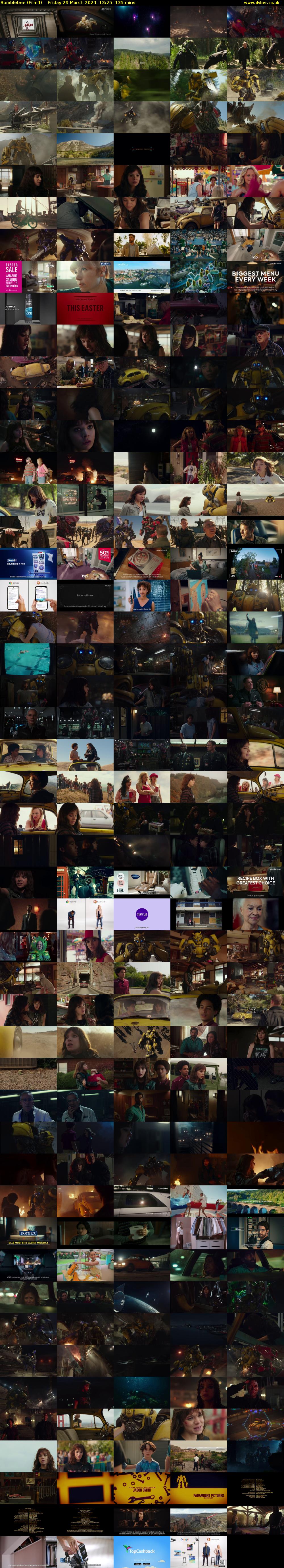 Bumblebee (Film4) Friday 29 March 2024 13:25 - 15:40